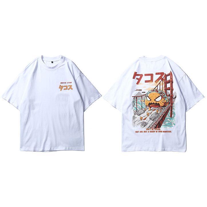 'Mad Taco' Japanese Streetwear T-Shirt