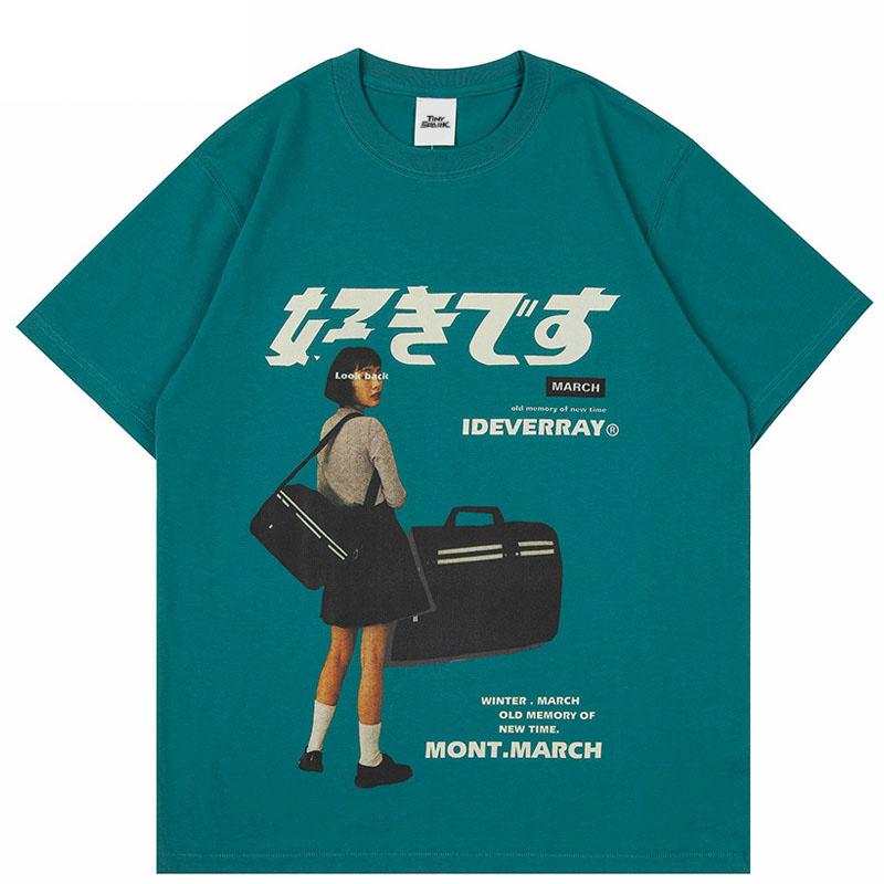 'Ideverray' Japanese Streetwear T-Shirt
