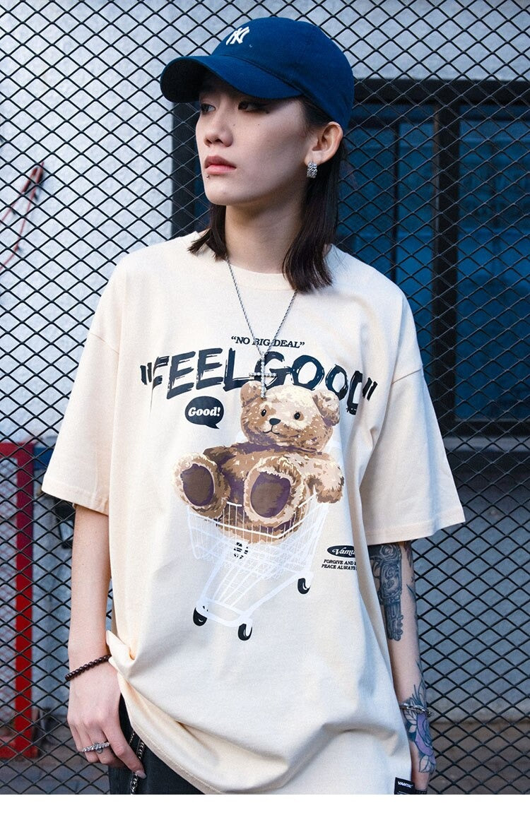 'Feel Good' Shop Cart Streetwear T-Shirt